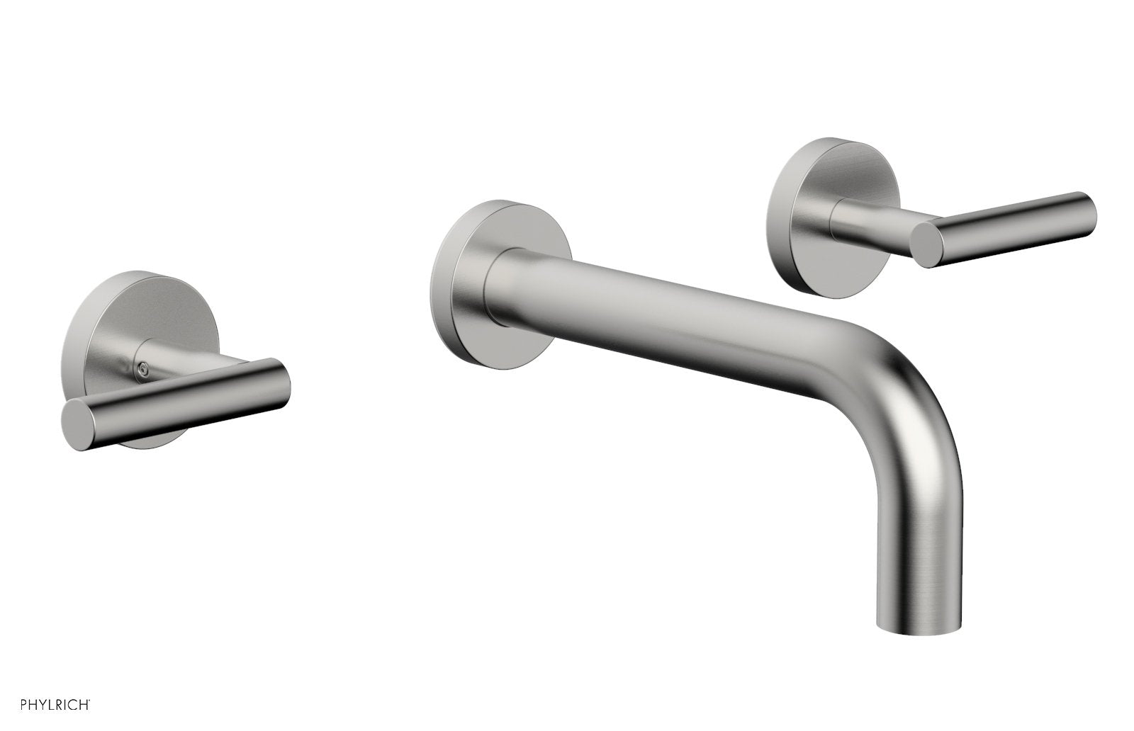 Phylrich TRANSITION Wall Lavatory Set 7 1/2" Spout - Lever Handles by Phylrich