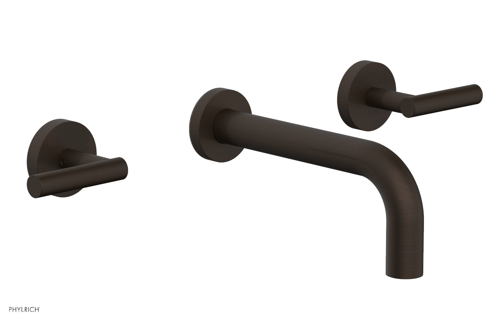 Phylrich TRANSITION Wall Lavatory Set 7 1/2" Spout - Lever Handles by Phylrich