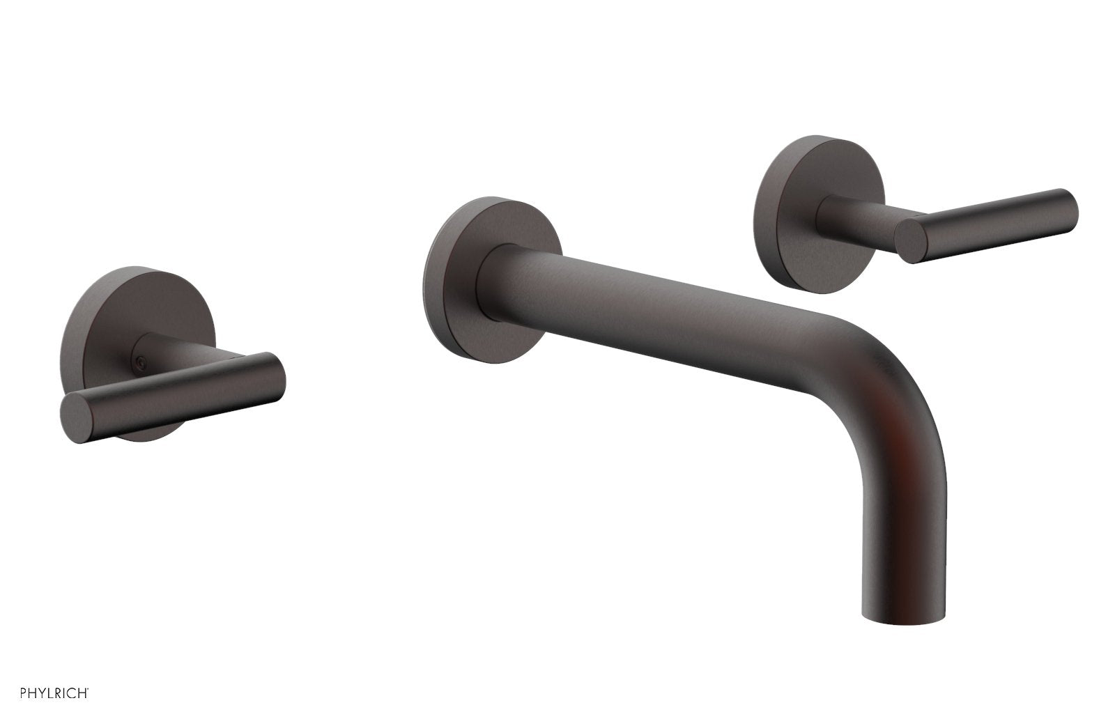 Phylrich TRANSITION Wall Lavatory Set 7 1/2" Spout - Lever Handles by Phylrich