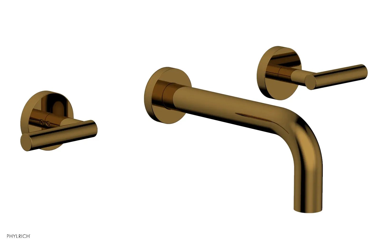 Phylrich TRANSITION Wall Tub Set 7 1/2" Spout - Lever Handles by Phylrich