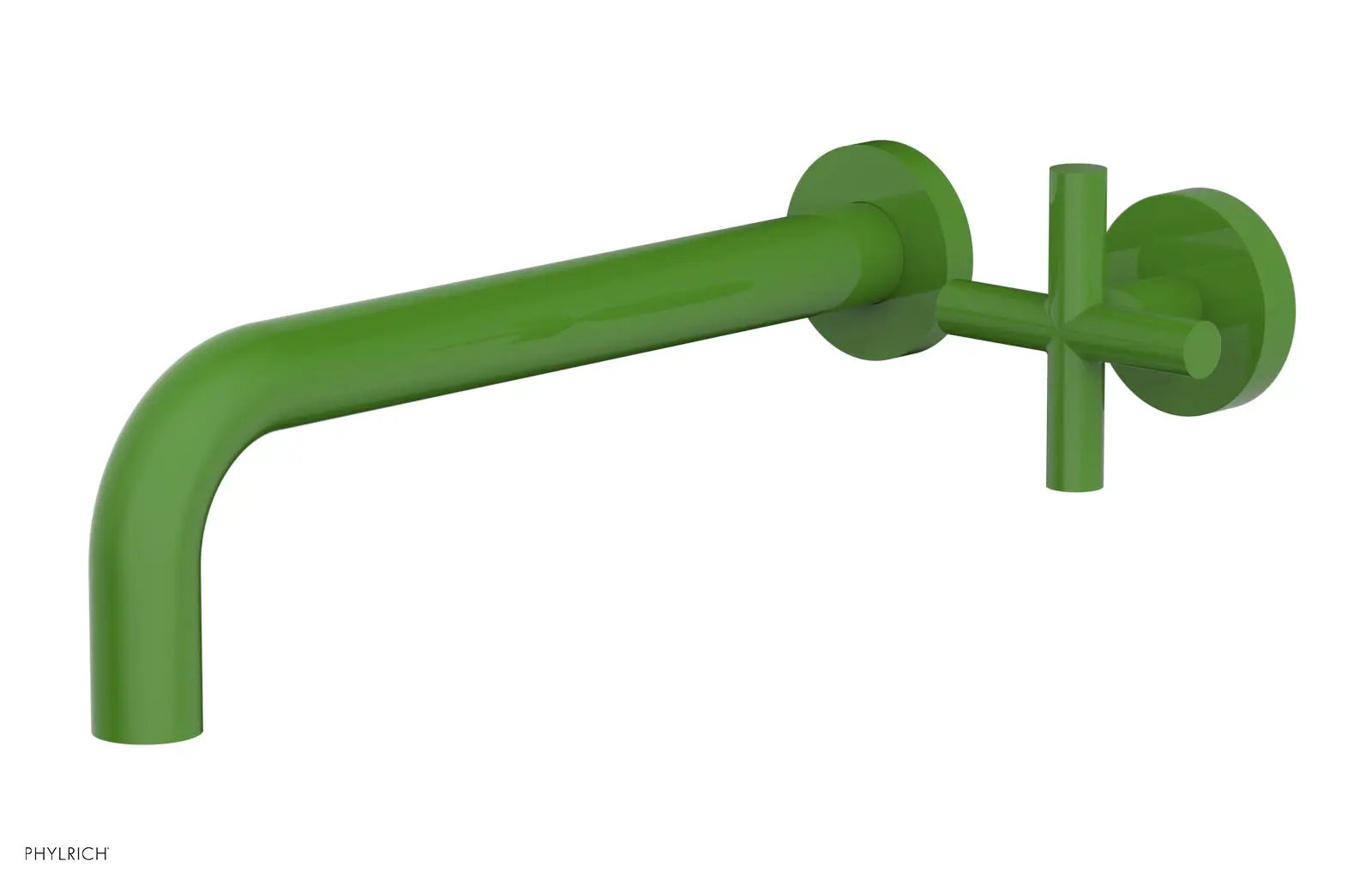 Phylrich TRANSITION 10" Single Handle Wall Lavatory Set - Cross Handle by Phylrich