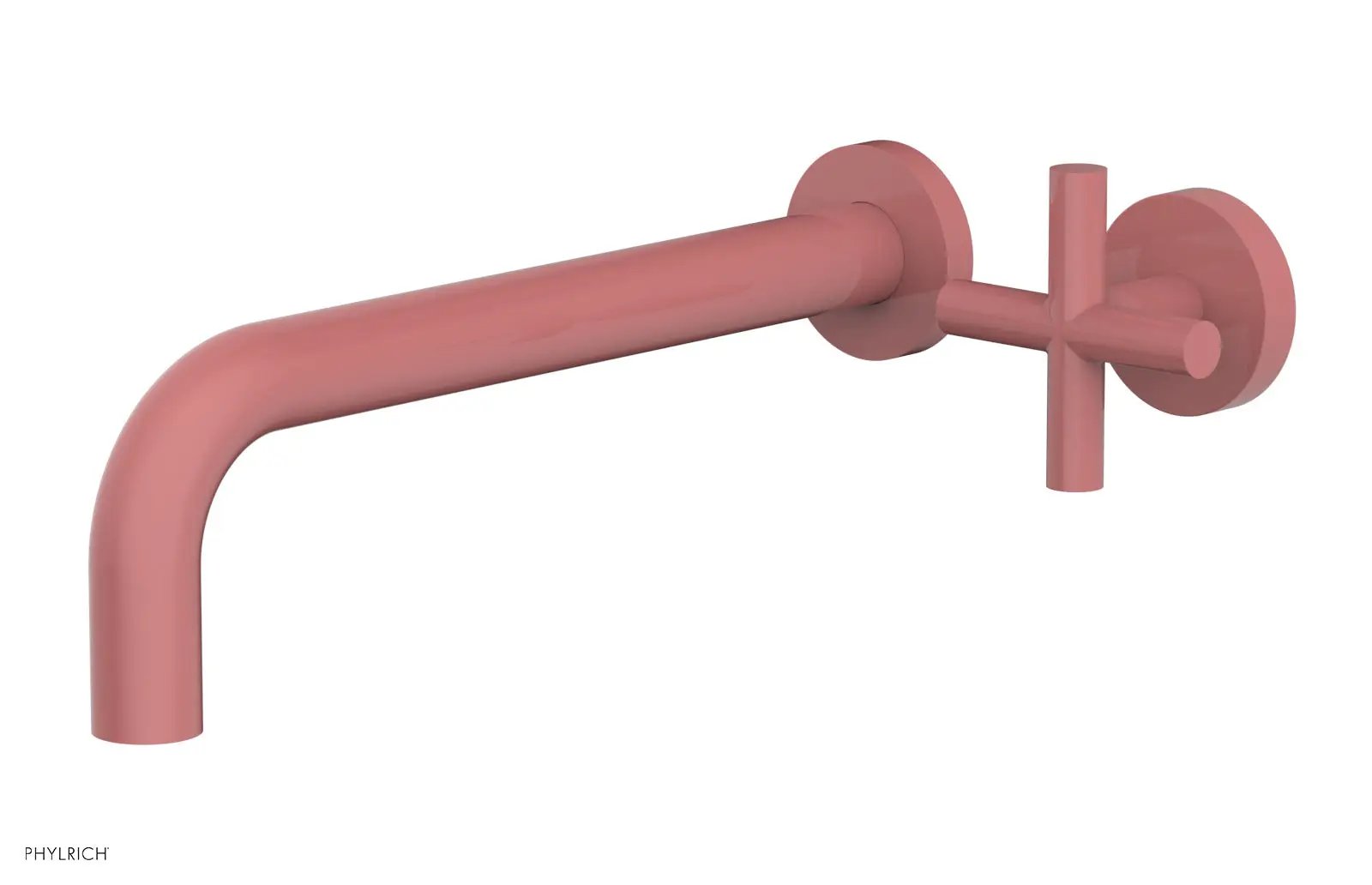 Phylrich TRANSITION 10" Single Handle Wall Lavatory Set - Cross Handle by Phylrich