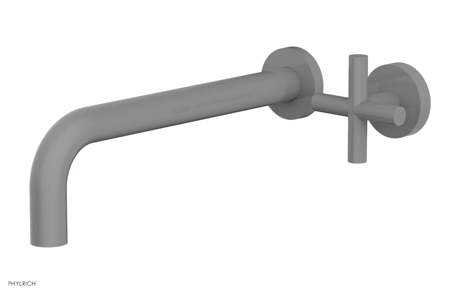 Phylrich TRANSITION 10" Single Handle Wall Lavatory Set - Cross Handle by Phylrich
