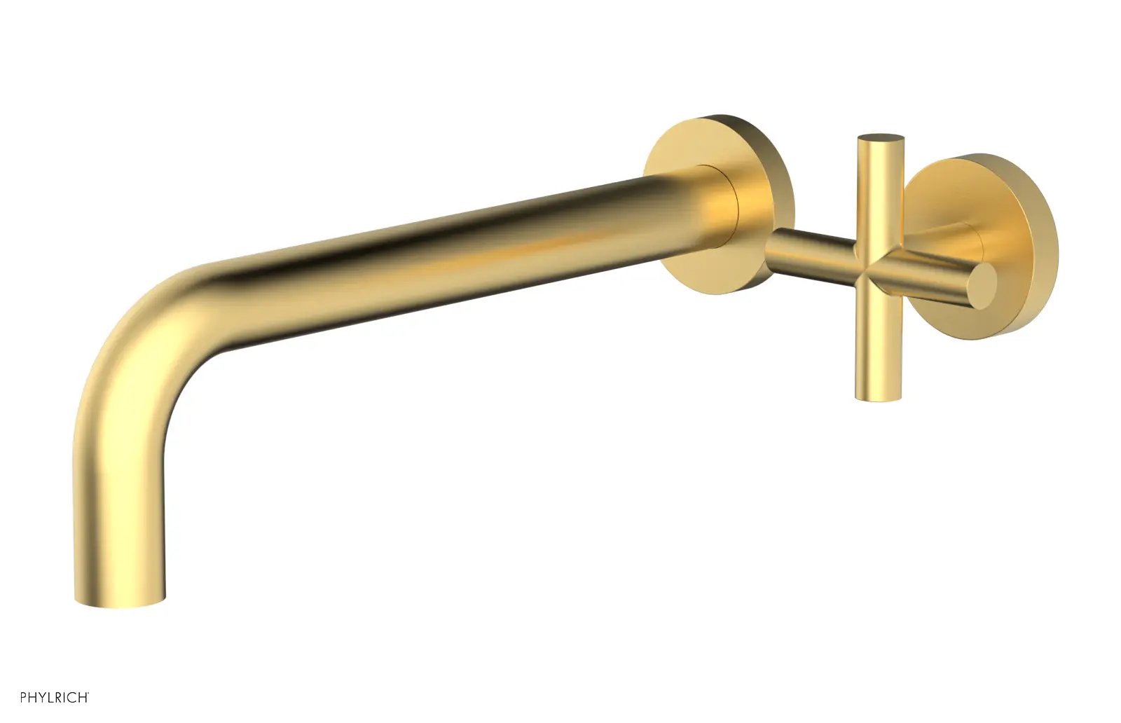 Phylrich TRANSITION 10" Single Handle Wall Lavatory Set - Cross Handle by Phylrich