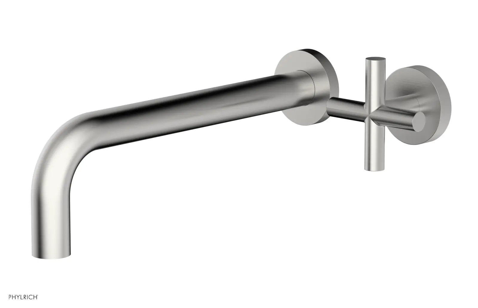 Phylrich TRANSITION 10" Single Handle Wall Lavatory Set - Cross Handle by Phylrich