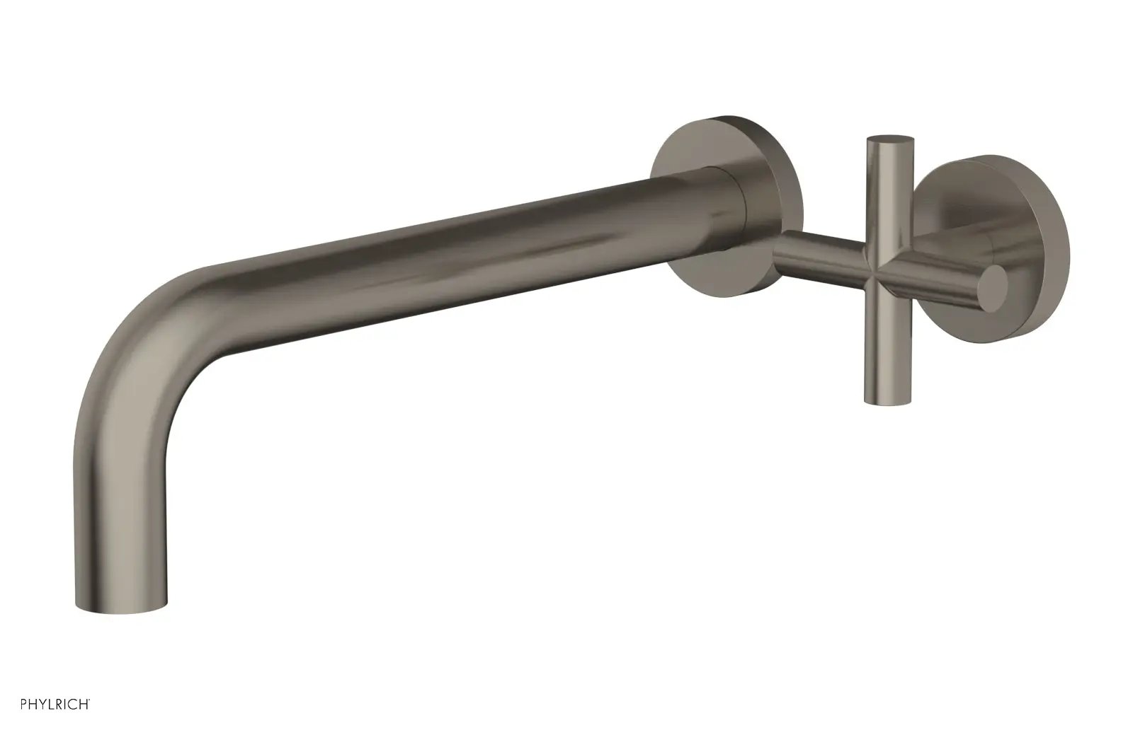 Phylrich TRANSITION 10" Single Handle Wall Lavatory Set - Cross Handle by Phylrich