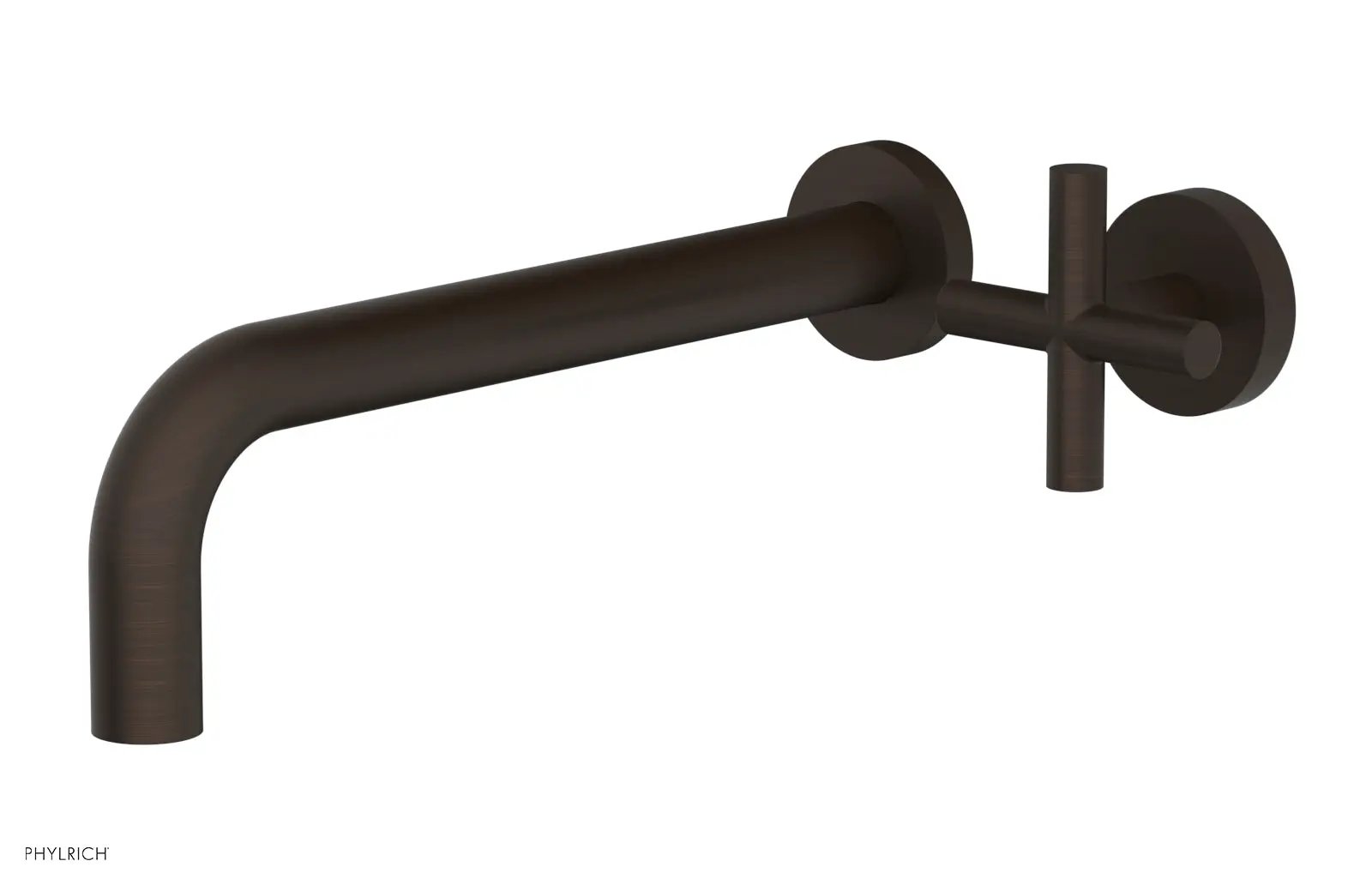 Phylrich TRANSITION 10" Single Handle Wall Lavatory Set - Cross Handle by Phylrich