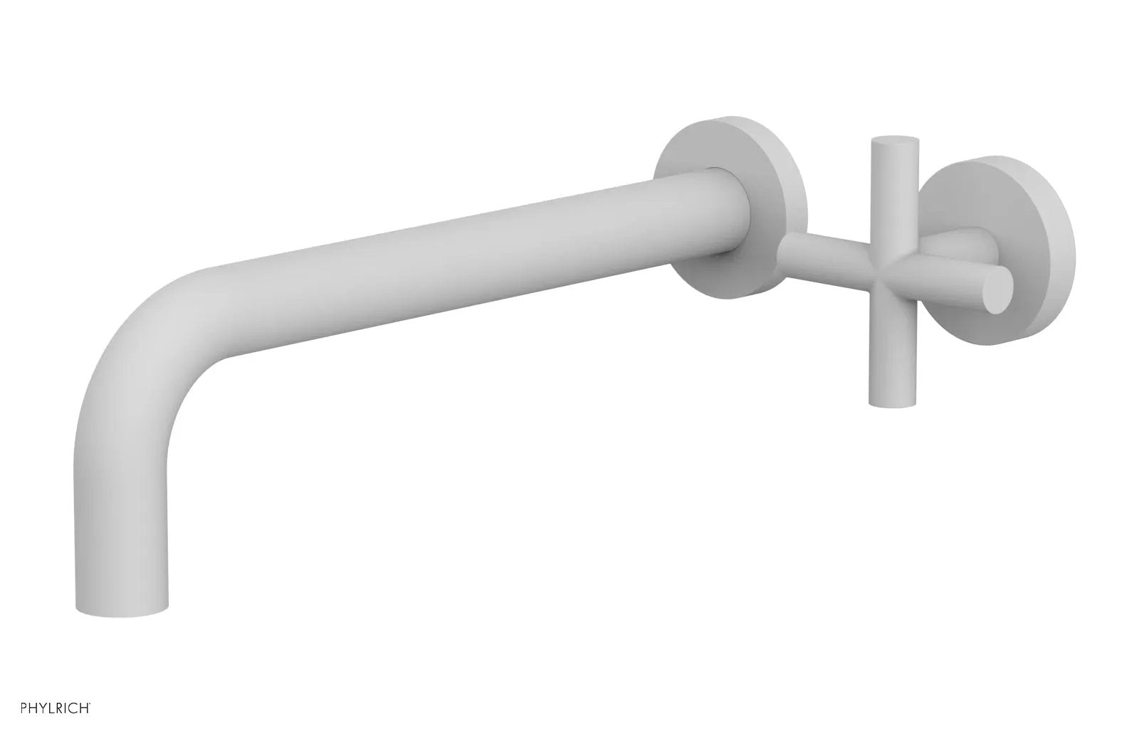 Phylrich TRANSITION 10" Single Handle Wall Lavatory Set - Cross Handle by Phylrich