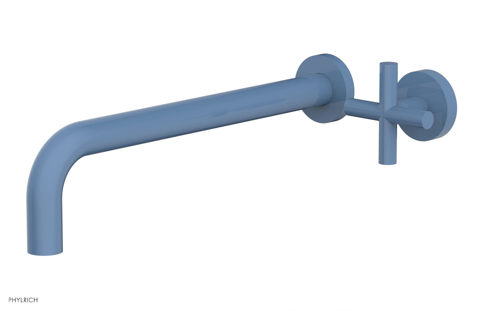 Phylrich TRANSITION 12" Single Handle Wall Lavatory Set - Cross Handle by Phylrich