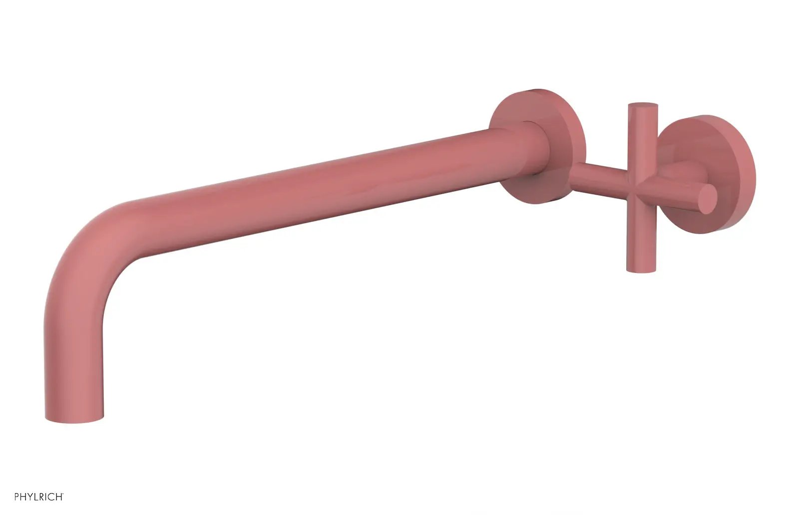 Phylrich TRANSITION 12" Single Handle Wall Lavatory Set - Cross Handle by Phylrich