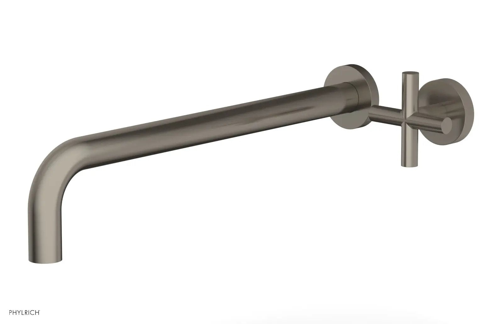 Phylrich TRANSITION 14" Single Handle Wall Lavatory Set - Cross Handle by Phylrich