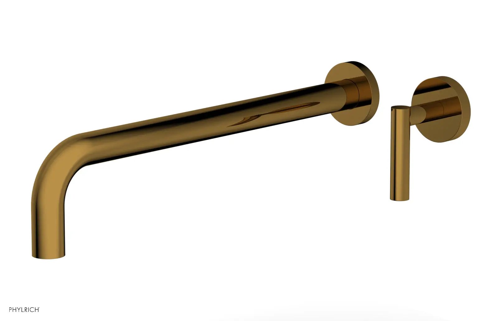 Phylrich TRANSITION 14" Single Handle Wall Lavatory Set - Lever Handle by Phylrich