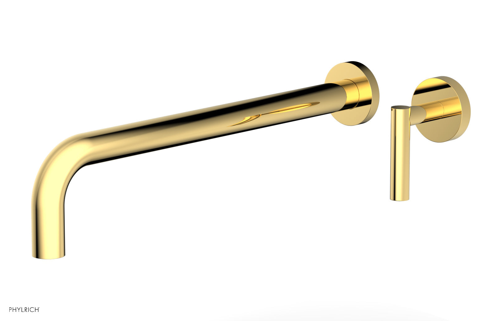 Phylrich TRANSITION 14" Single Handle Wall Lavatory Set - Lever Handle by Phylrich