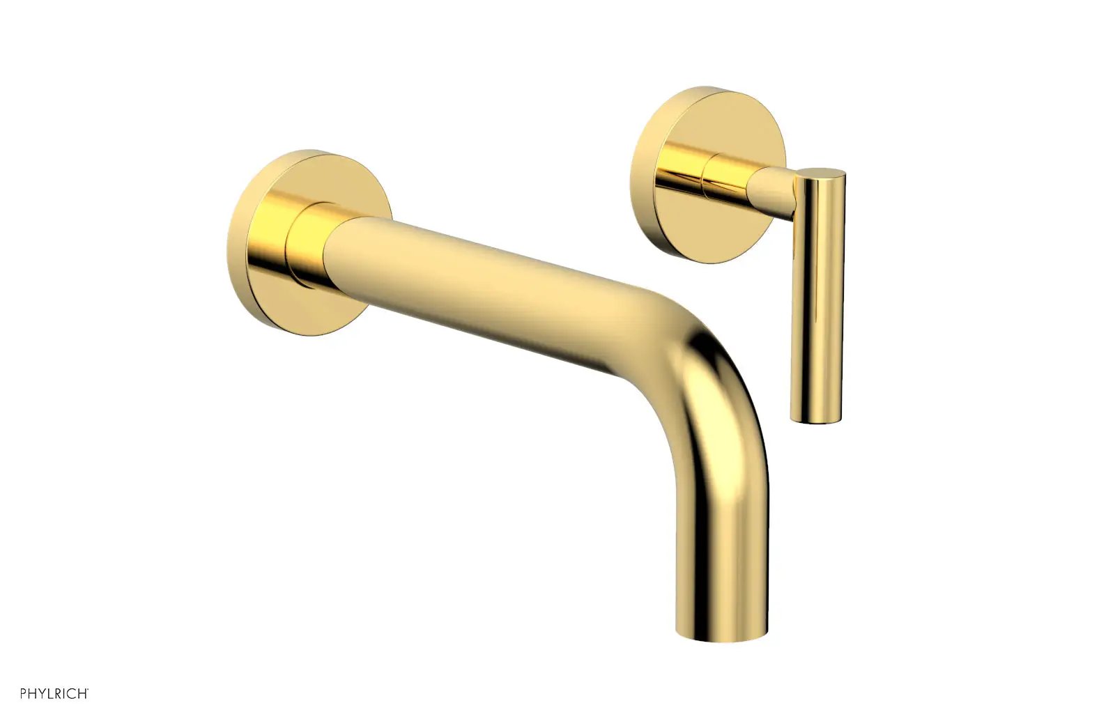 Phylrich TRANSITION Single Handle Wall Lavatory Set - Lever Handles by Phylrich