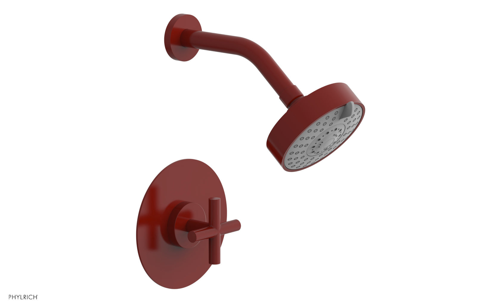 Phylrich TRANSITION Pressure Balance Shower Set - Cross Handle by Phylrich