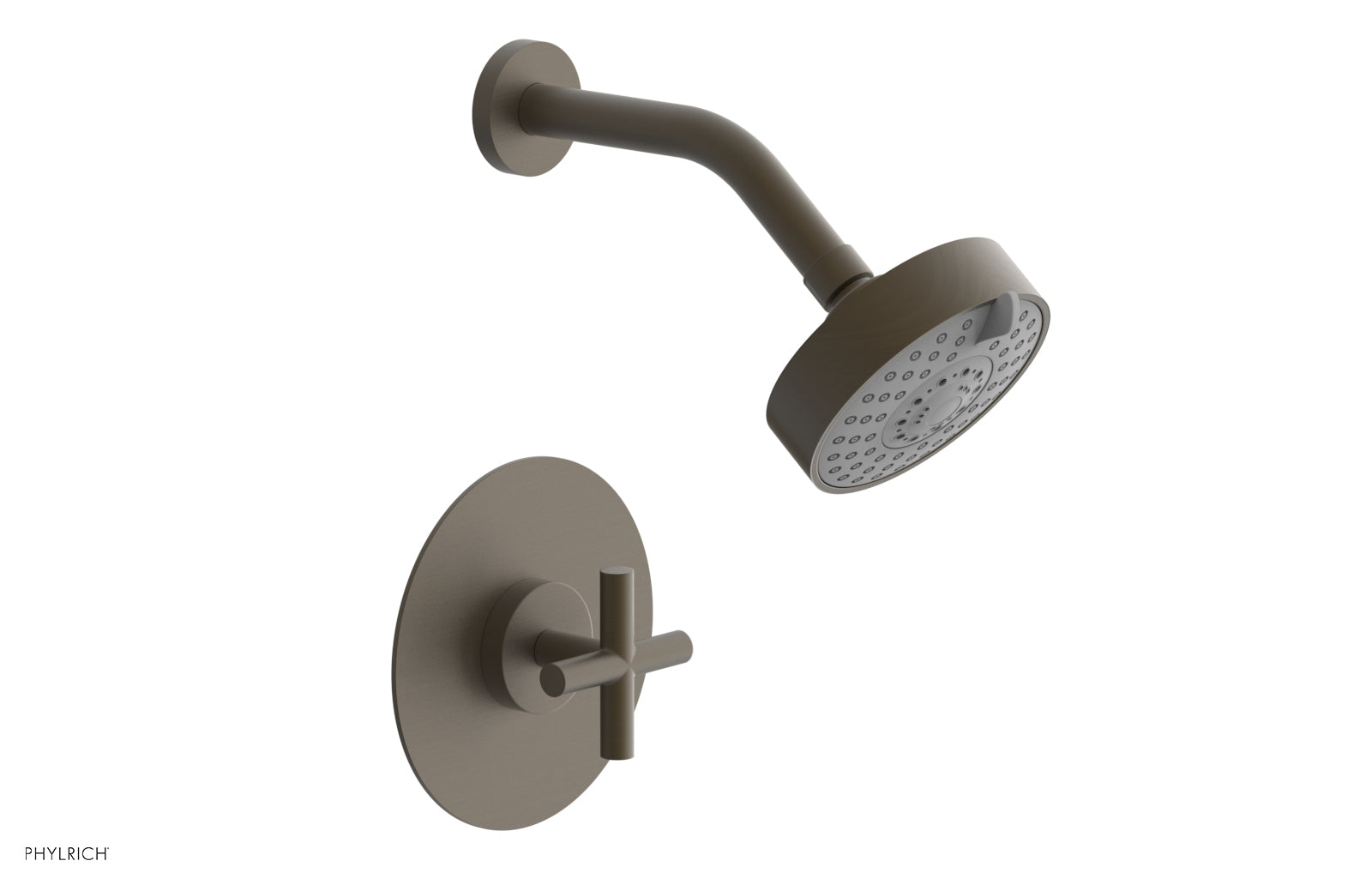 Phylrich TRANSITION Pressure Balance Shower Set - Cross Handle by Phylrich