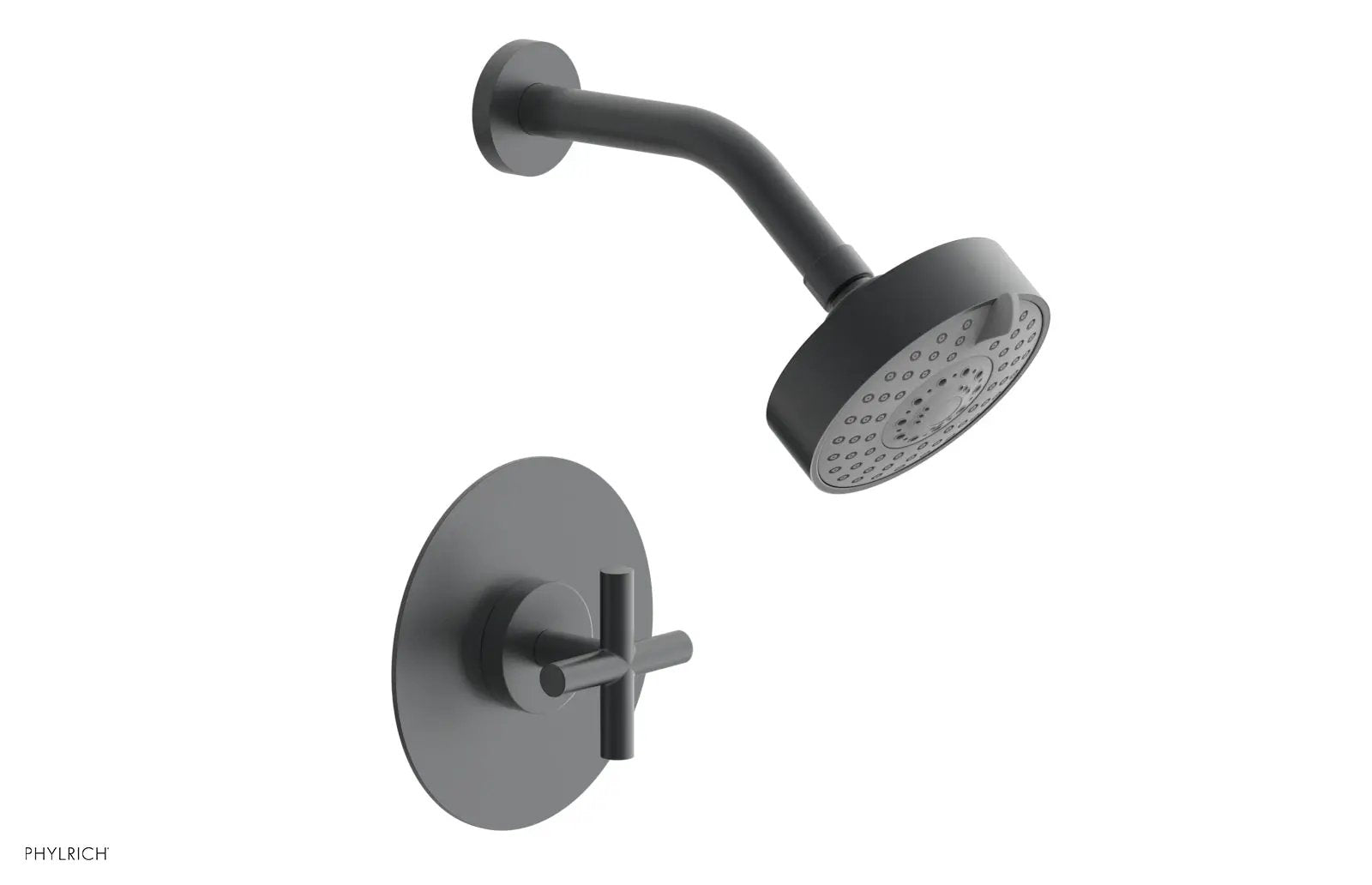 Phylrich TRANSITION Pressure Balance Shower Set - Cross Handle by Phylrich