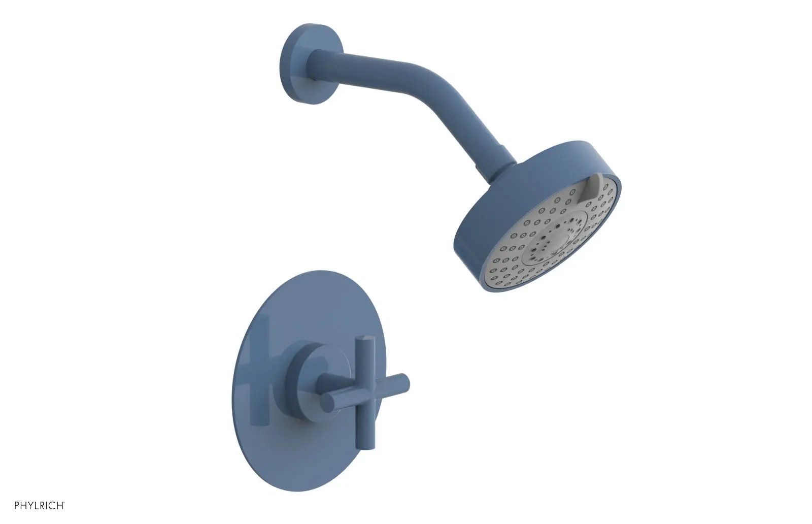Phylrich TRANSITION Pressure Balance Shower Set - Cross Handle by Phylrich