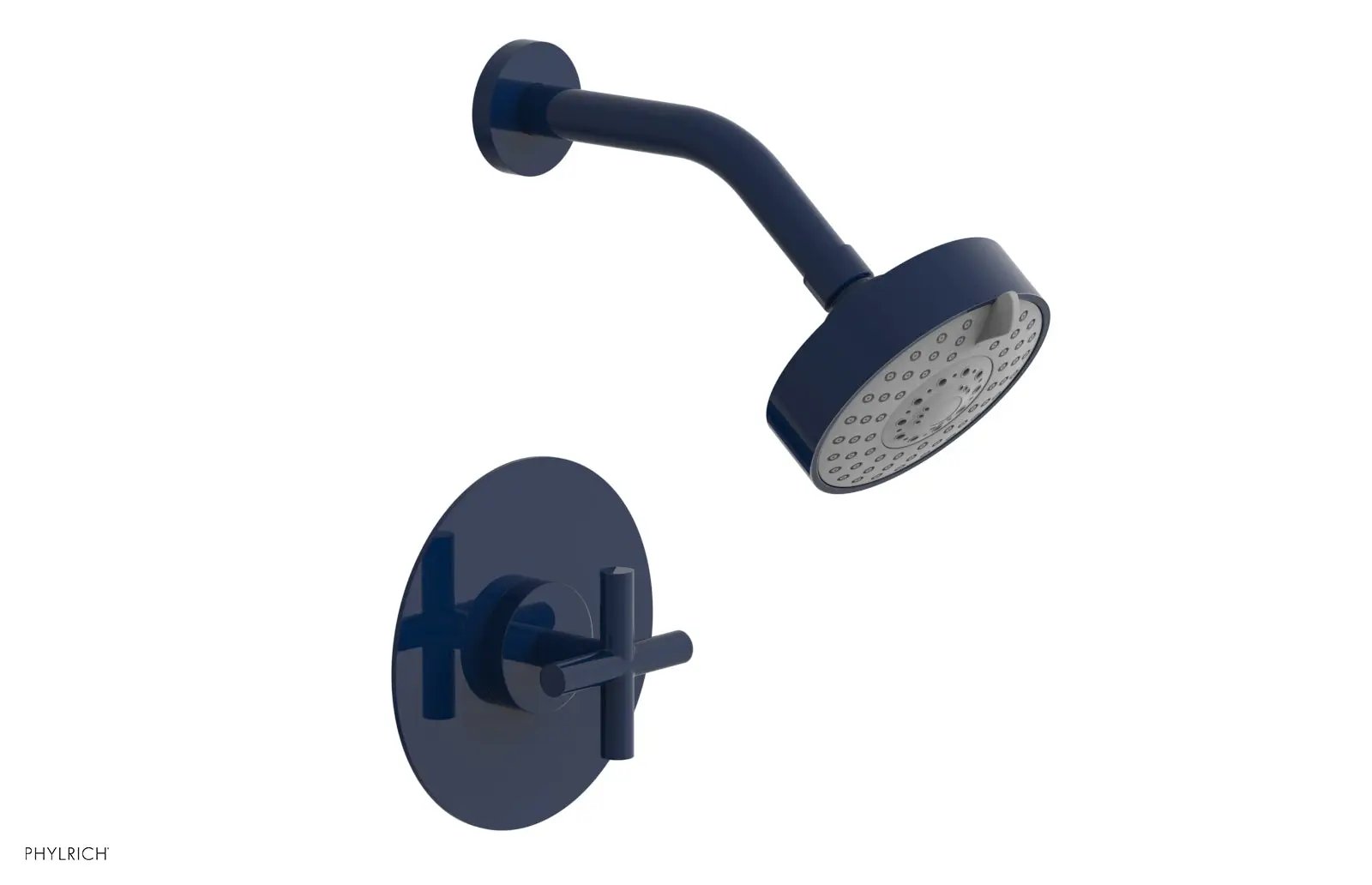 Phylrich TRANSITION Pressure Balance Shower Set - Cross Handle by Phylrich