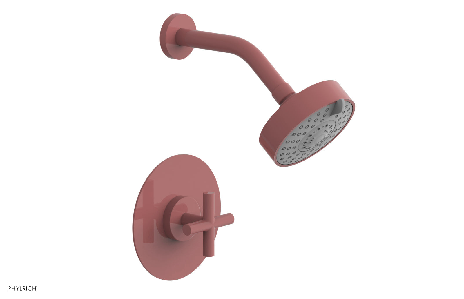 Phylrich TRANSITION Pressure Balance Shower Set - Cross Handle by Phylrich