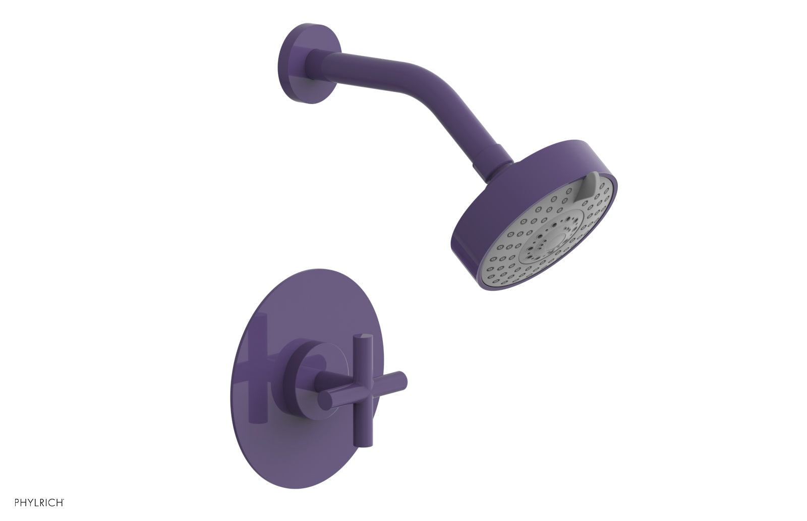 Phylrich TRANSITION Pressure Balance Shower Set - Cross Handle