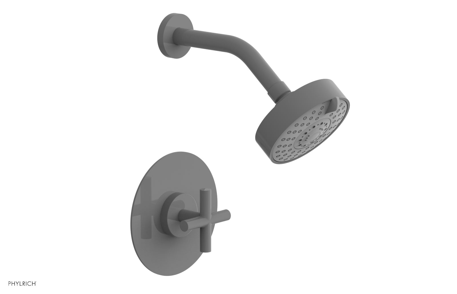 Phylrich TRANSITION Pressure Balance Shower Set - Cross Handle