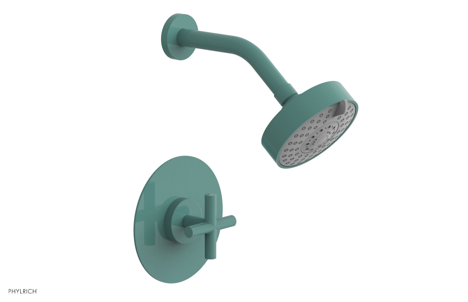 Phylrich TRANSITION Pressure Balance Shower Set - Cross Handle