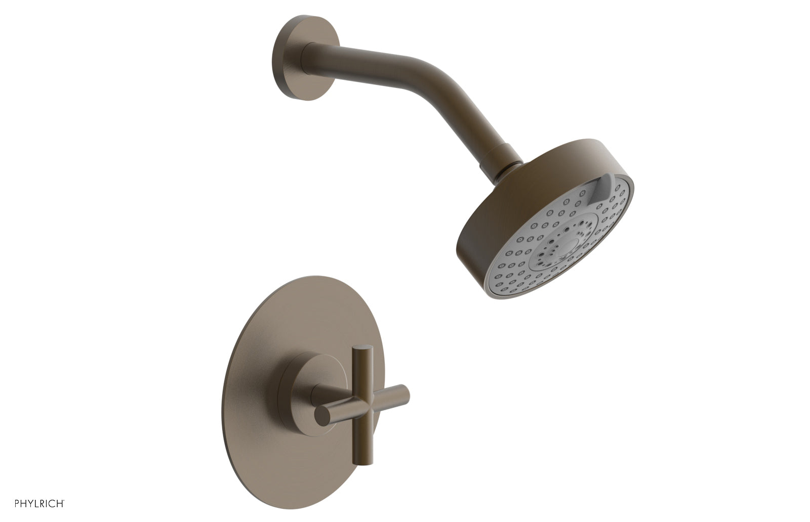 Phylrich TRANSITION Pressure Balance Shower Set - Cross Handle
