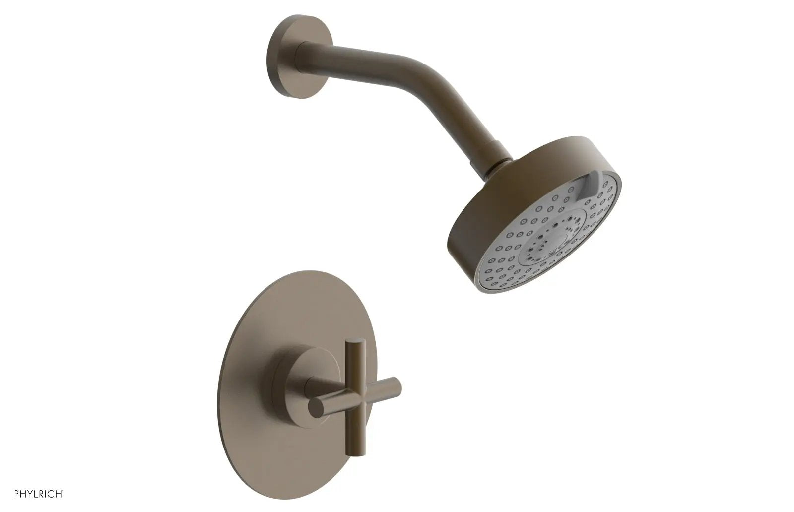 Phylrich TRANSITION Pressure Balance Shower Set - Cross Handle by Phylrich