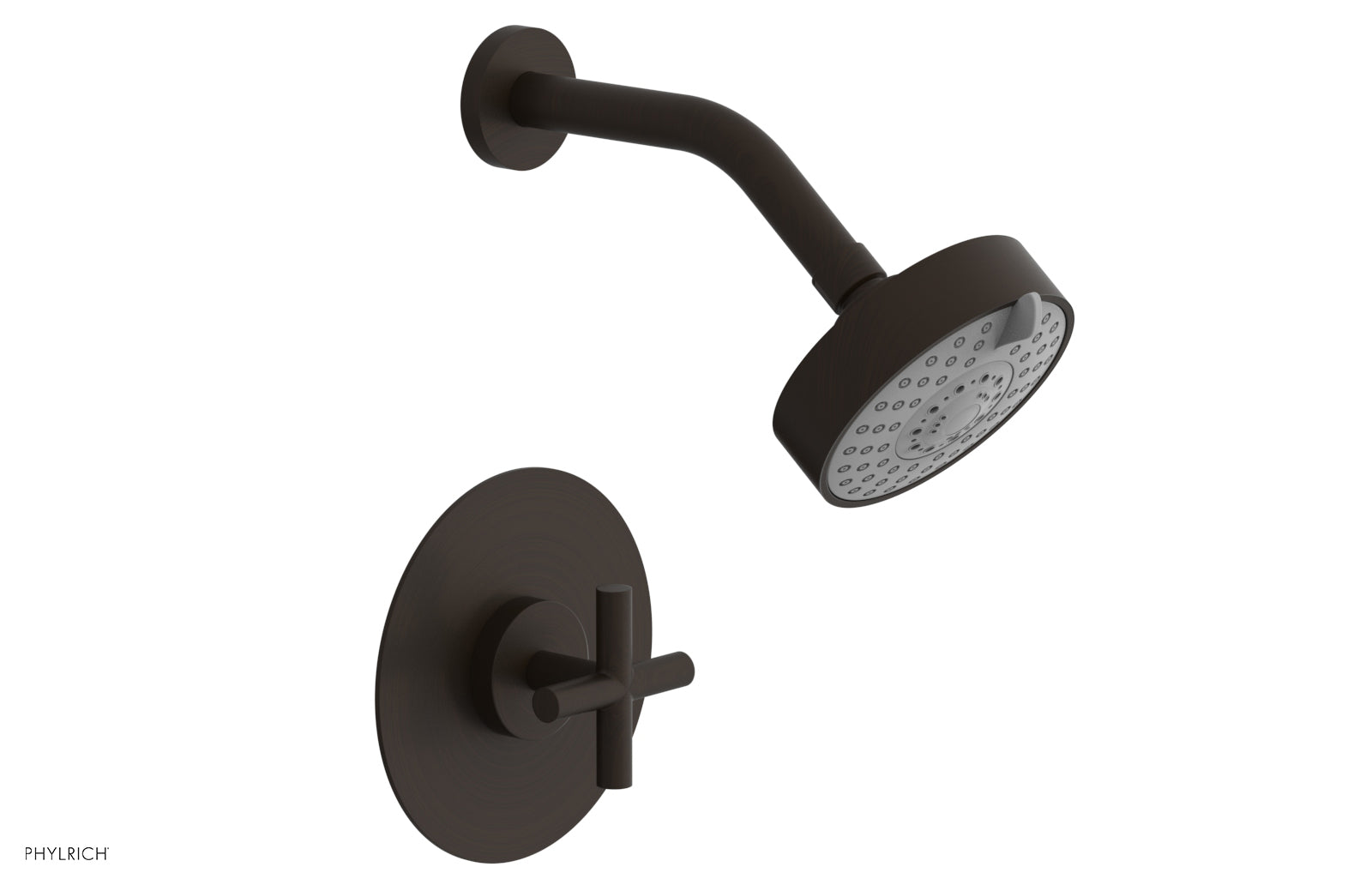 Phylrich TRANSITION Pressure Balance Shower Set - Cross Handle