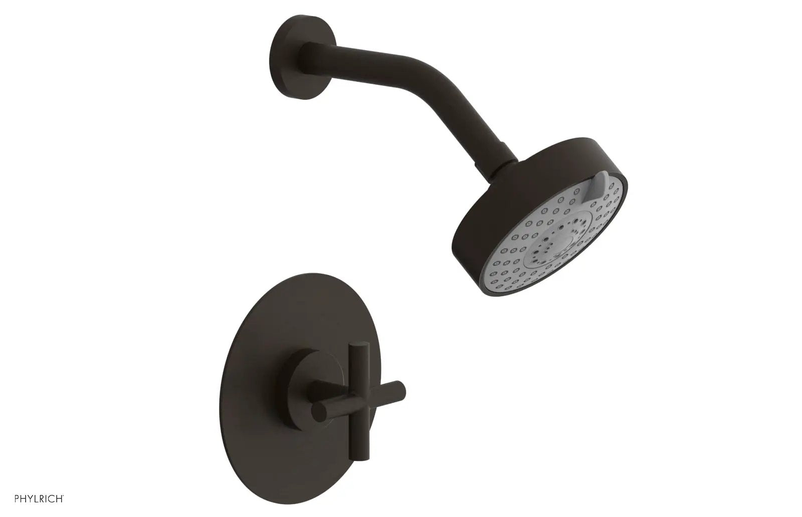 Phylrich TRANSITION Pressure Balance Shower Set - Cross Handle by Phylrich