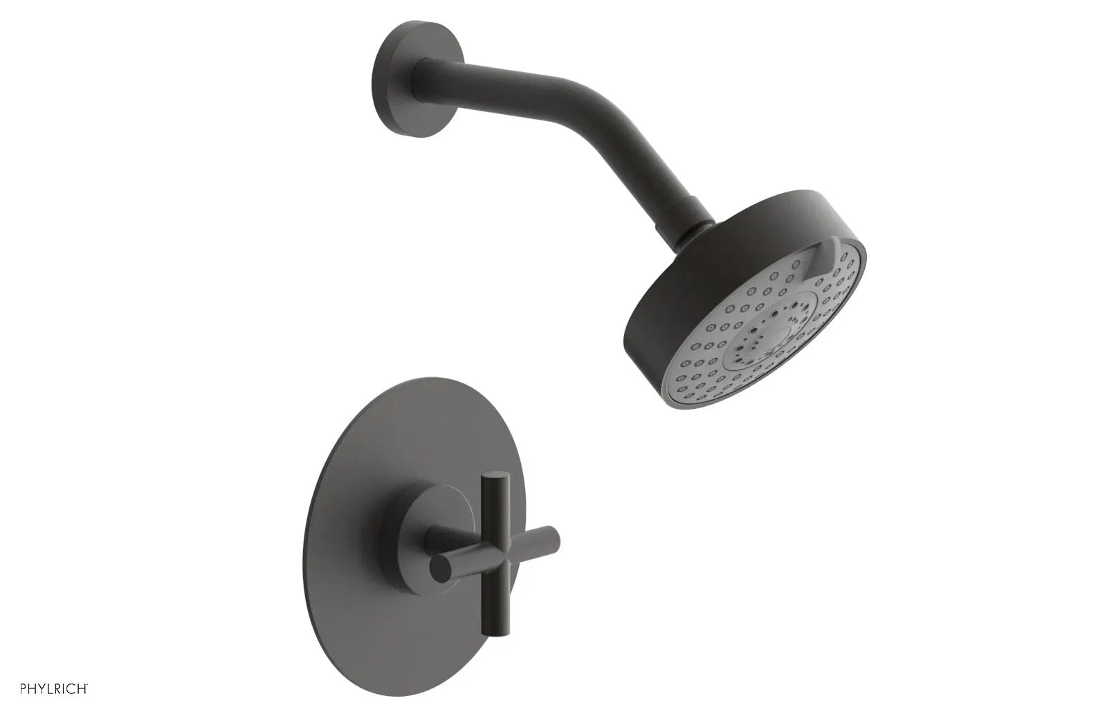 Phylrich TRANSITION Pressure Balance Shower Set - Cross Handle by Phylrich