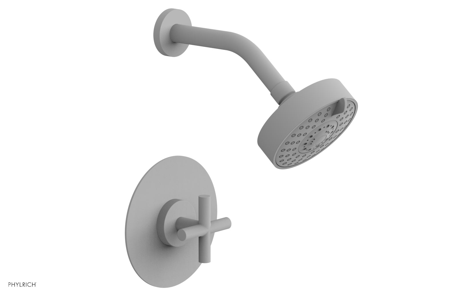 Phylrich TRANSITION Pressure Balance Shower Set - Cross Handle