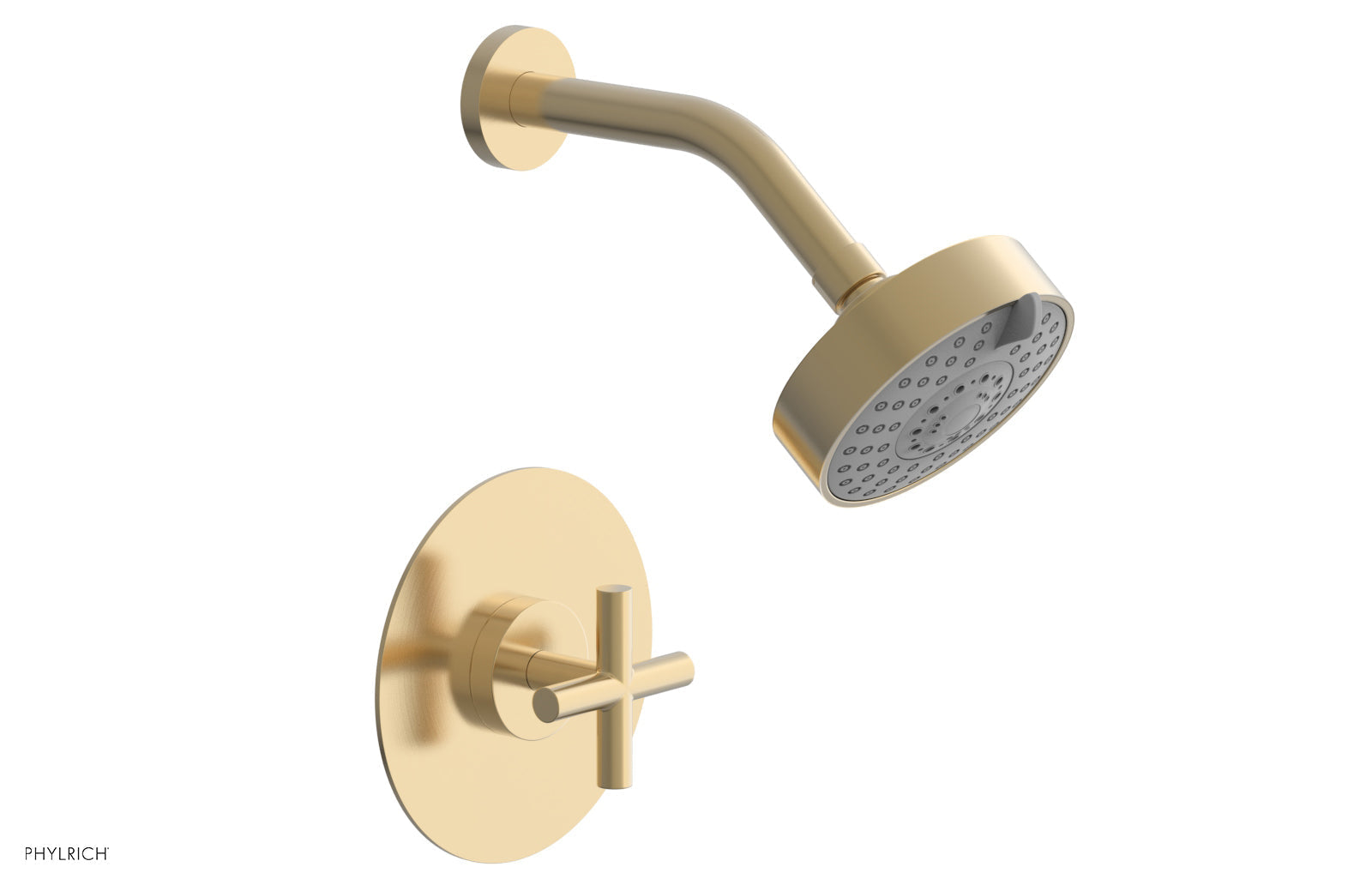 Phylrich TRANSITION Pressure Balance Shower Set - Cross Handle
