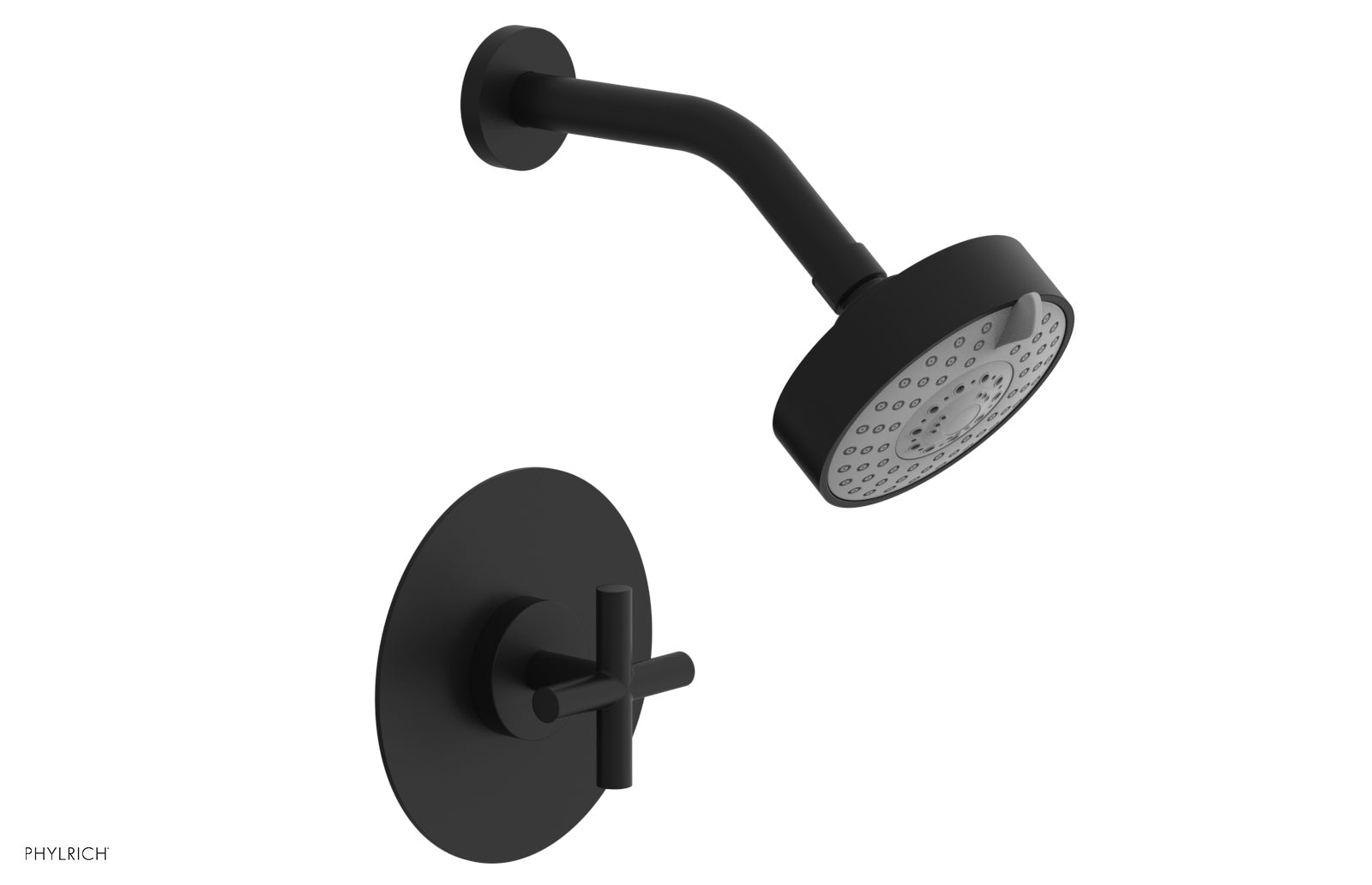 Phylrich TRANSITION Pressure Balance Shower Set - Cross Handle