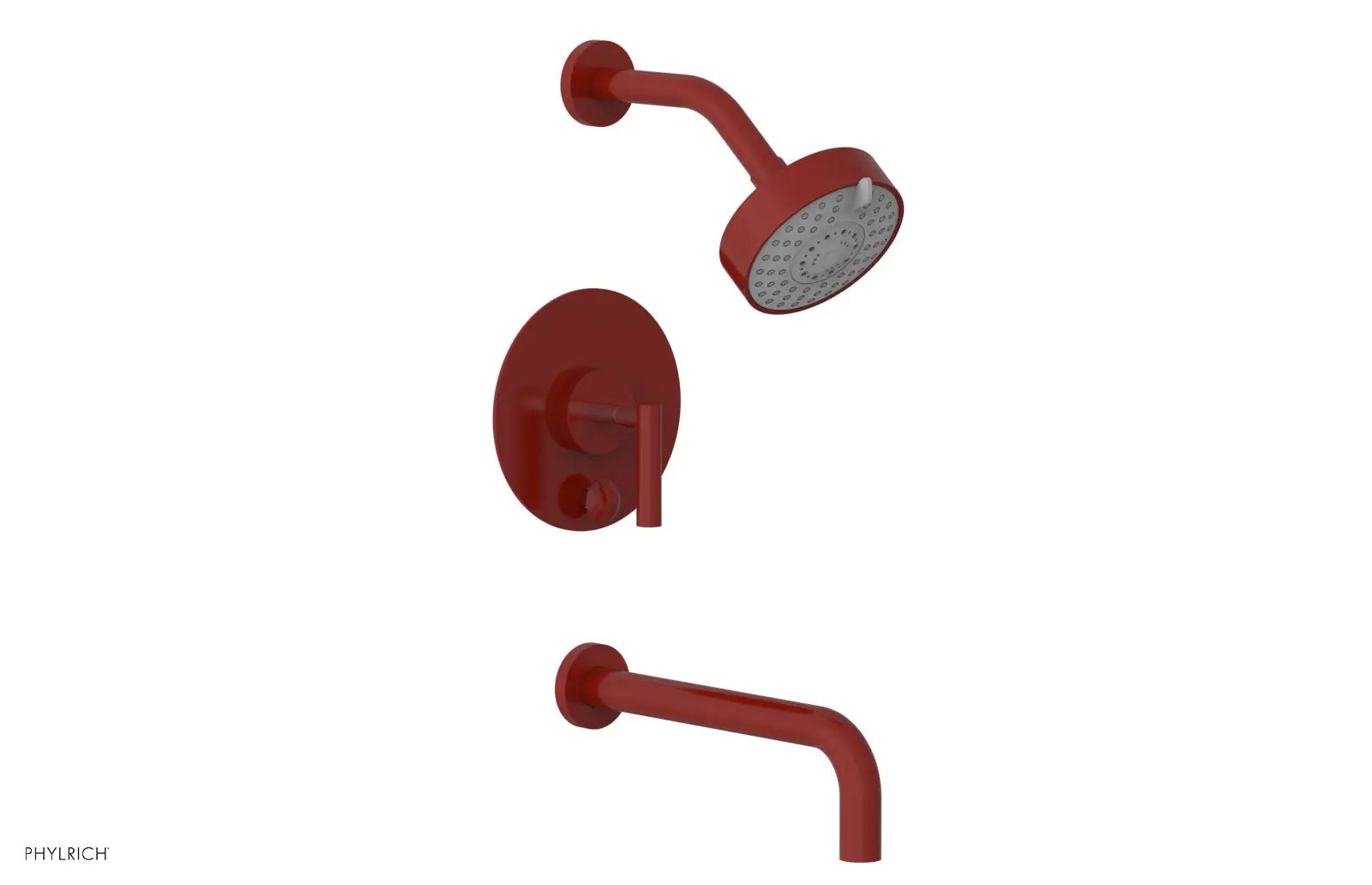 Phylrich TRANSITION Pressure Balance Tub & Shower Set 10" Spout - Lever Handle by Phylrich