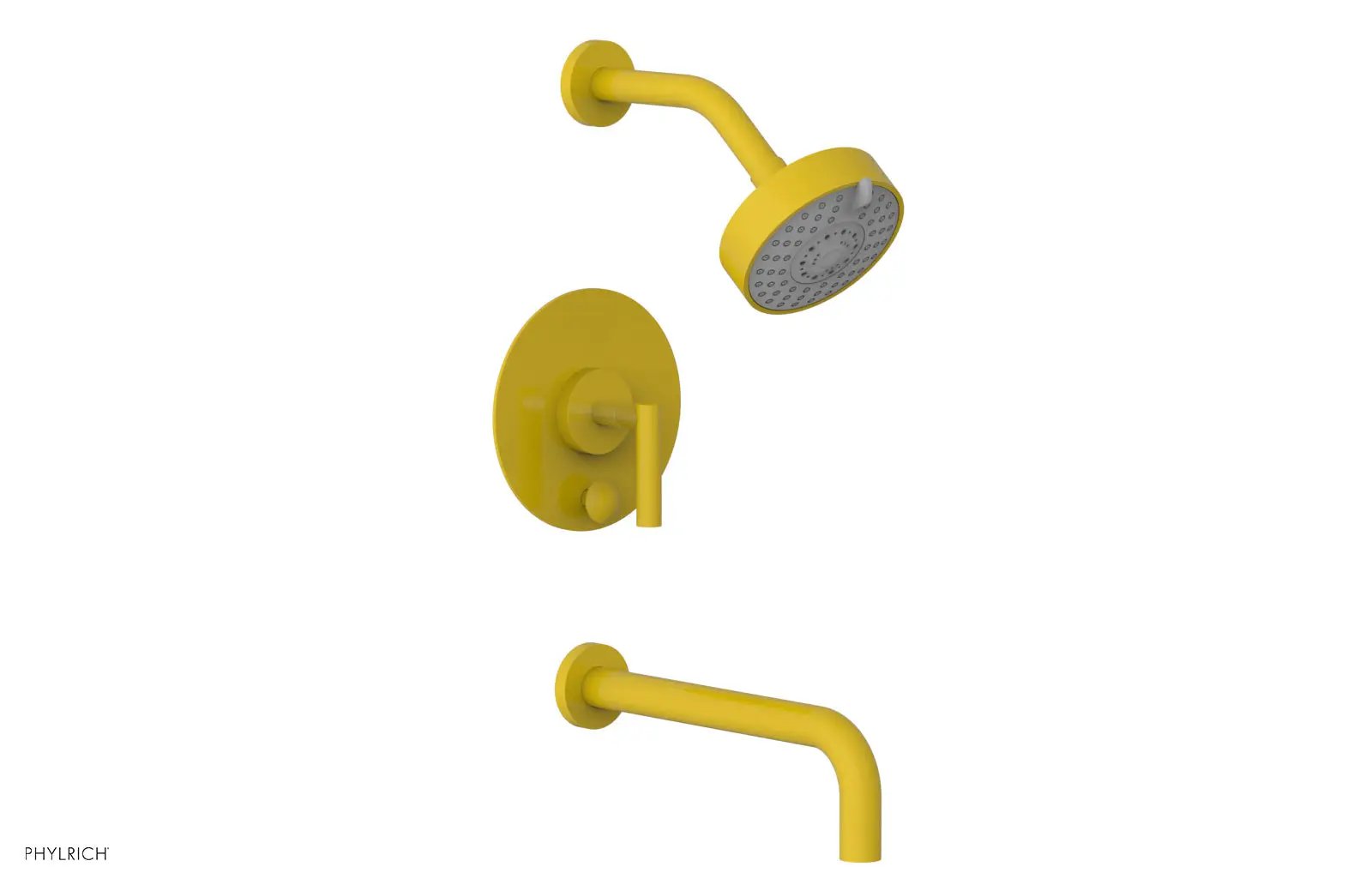 Phylrich TRANSITION Pressure Balance Tub & Shower Set 10" Spout - Lever Handle by Phylrich