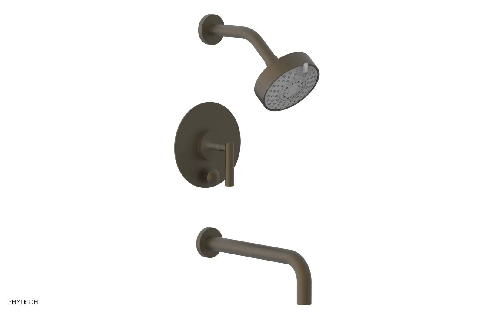 Phylrich TRANSITION Pressure Balance Tub & Shower Set 10" Spout - Lever Handle by Phylrich