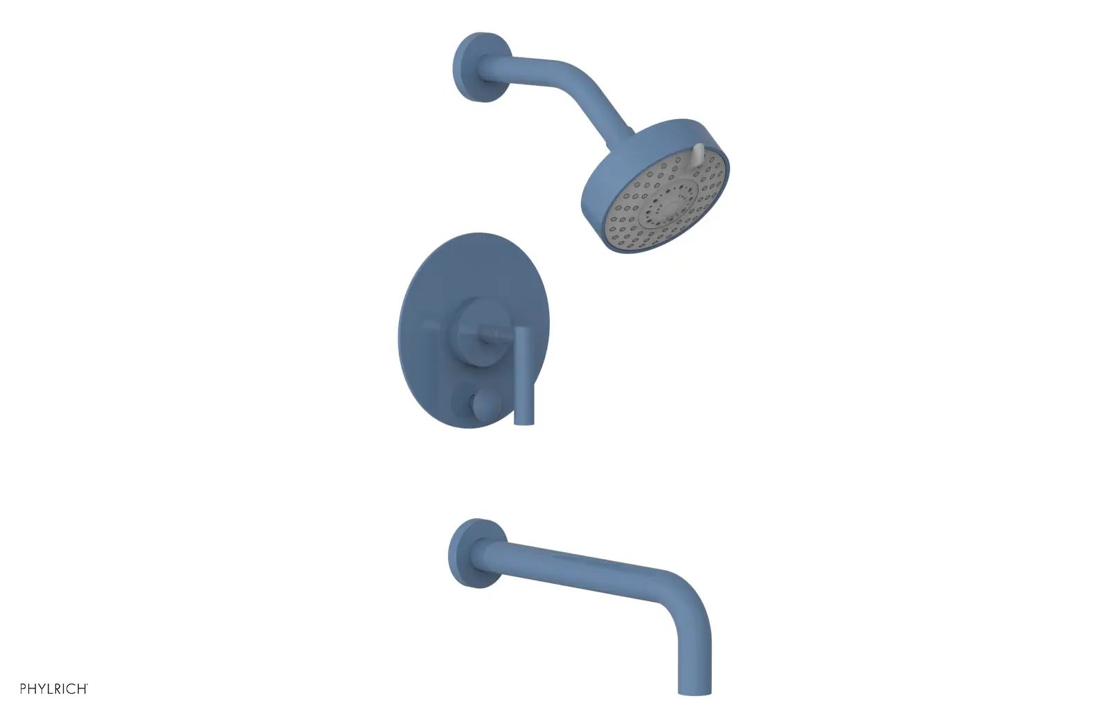 Phylrich TRANSITION Pressure Balance Tub & Shower Set 10" Spout - Lever Handle by Phylrich