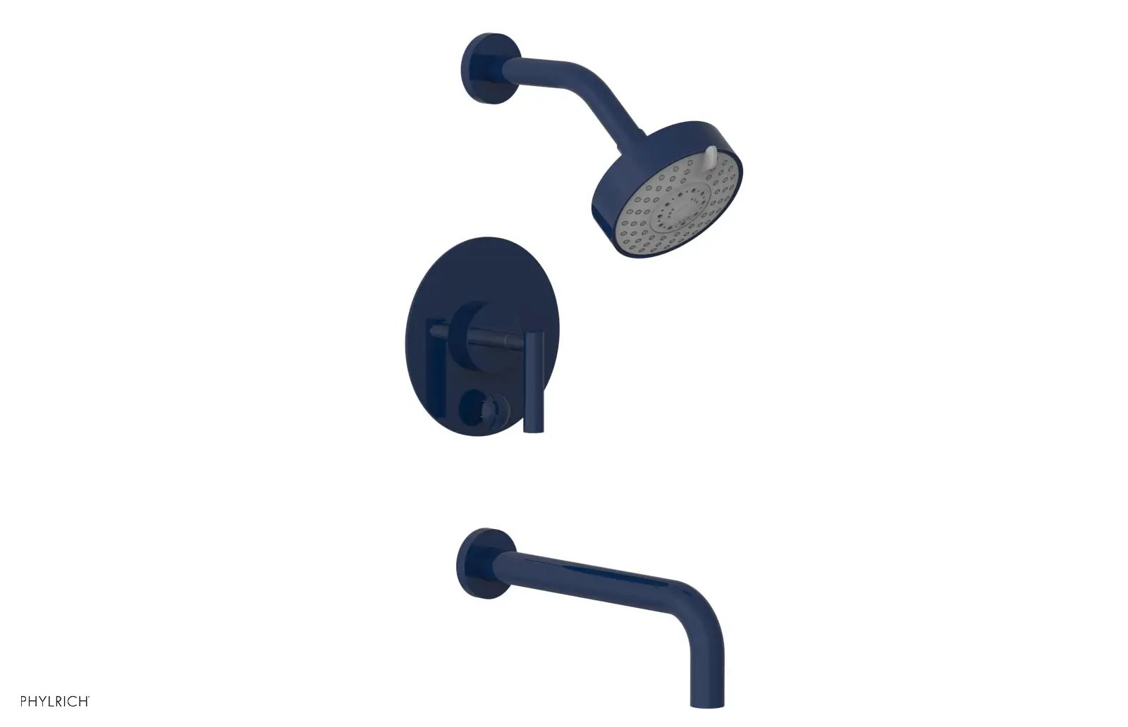 Phylrich TRANSITION Pressure Balance Tub & Shower Set 10" Spout - Lever Handle by Phylrich