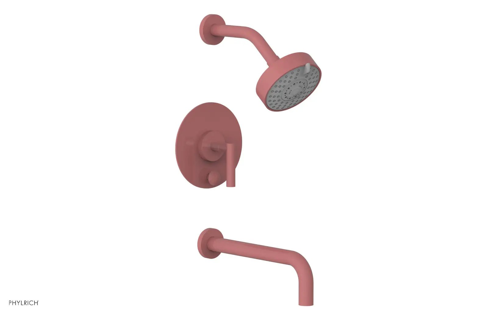 Phylrich TRANSITION Pressure Balance Tub & Shower Set 10" Spout - Lever Handle by Phylrich