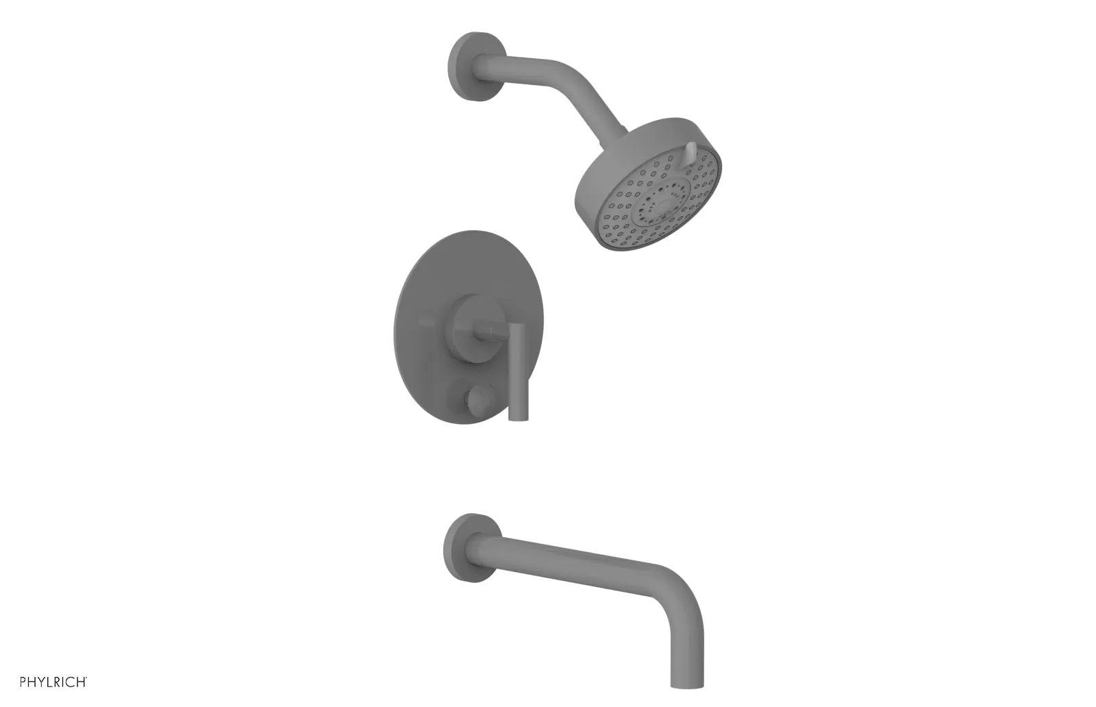 Phylrich TRANSITION Pressure Balance Tub & Shower Set 10" Spout - Lever Handle by Phylrich
