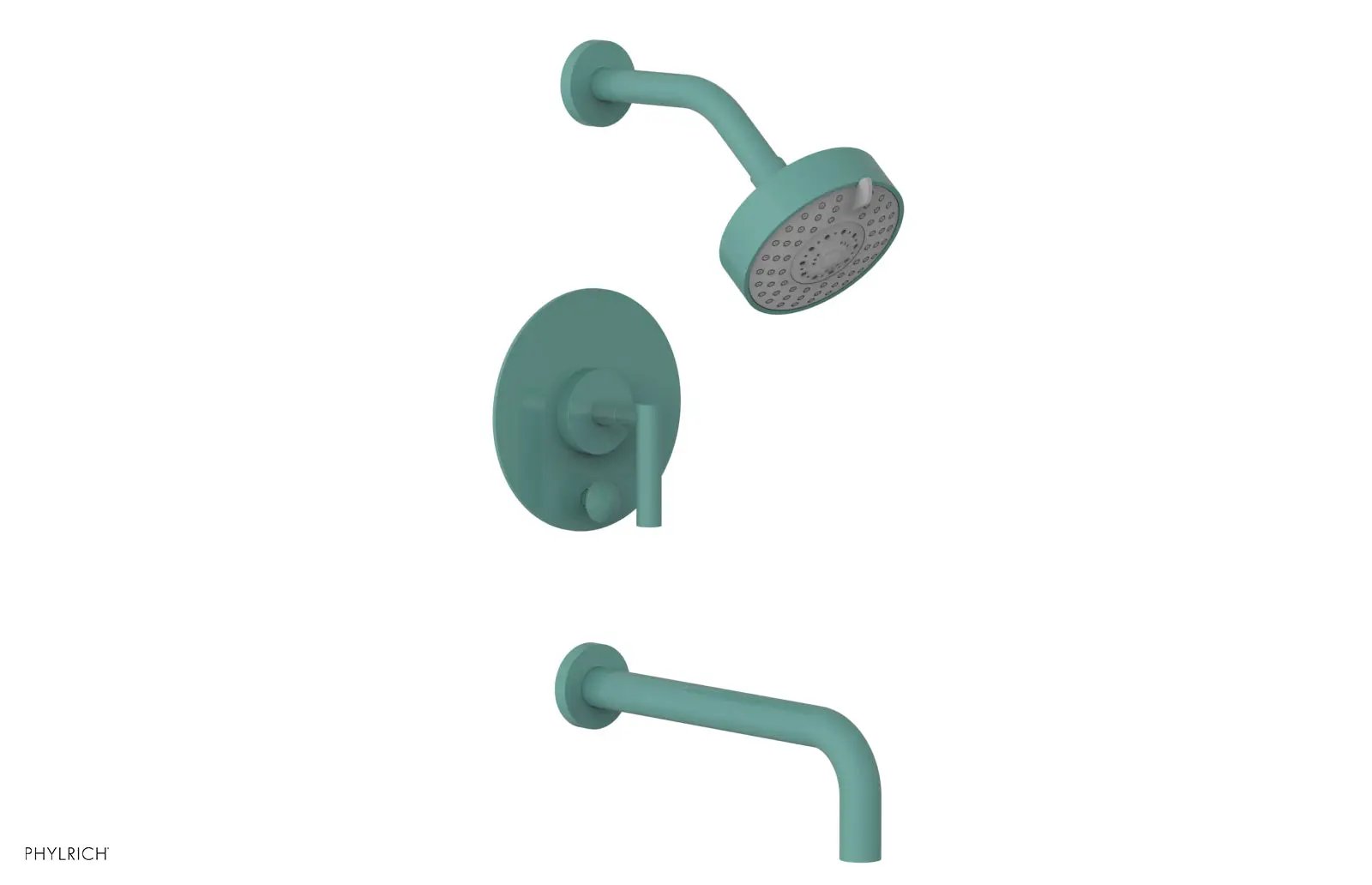 Phylrich TRANSITION Pressure Balance Tub & Shower Set 10" Spout - Lever Handle by Phylrich