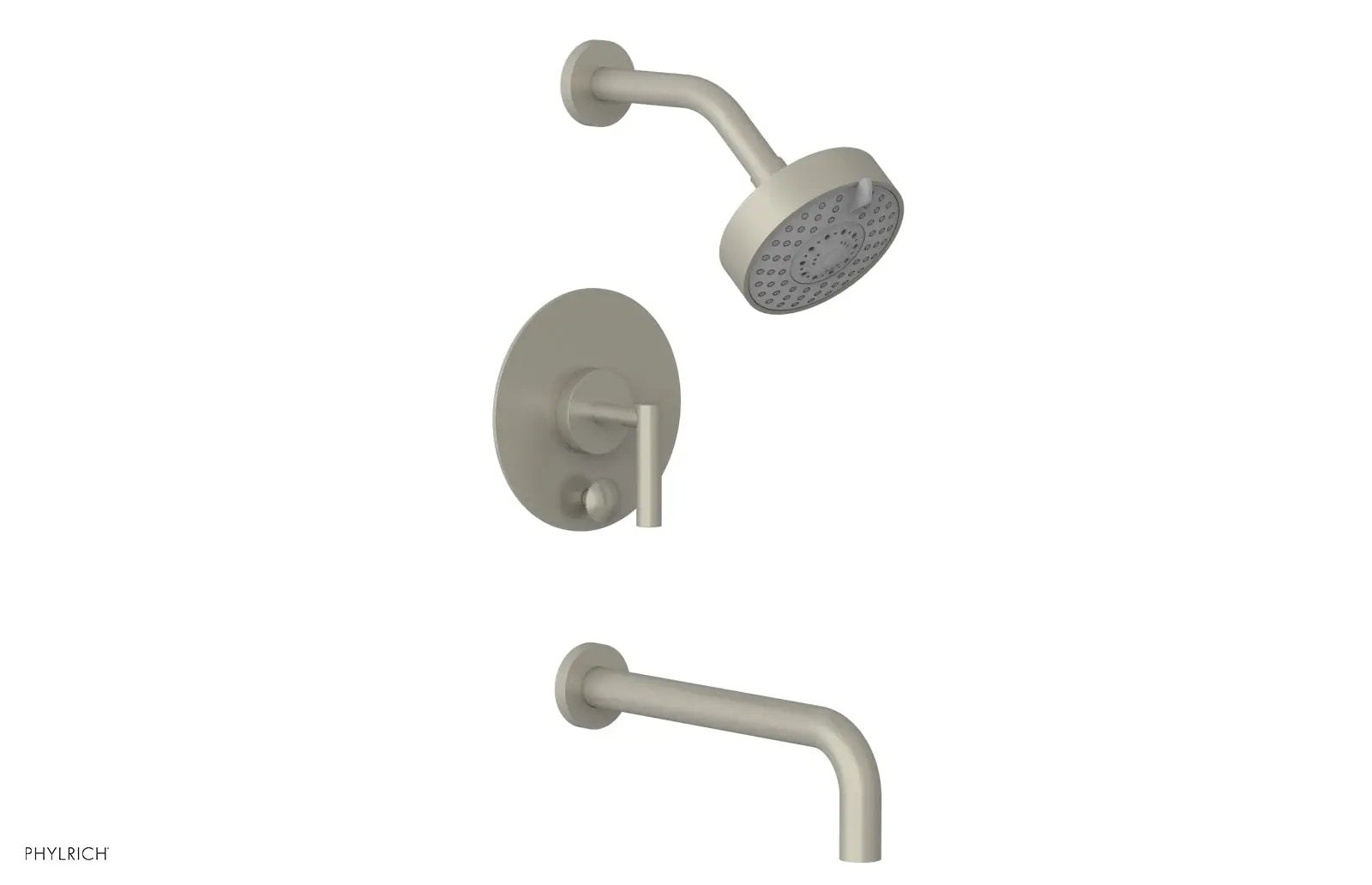 Phylrich TRANSITION Pressure Balance Tub & Shower Set 10" Spout - Lever Handle by Phylrich