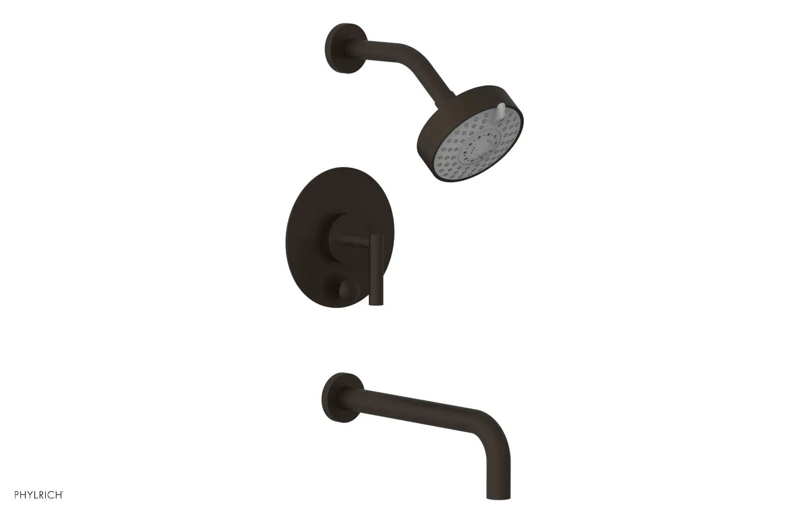 Phylrich TRANSITION Pressure Balance Tub & Shower Set 10" Spout - Lever Handle by Phylrich