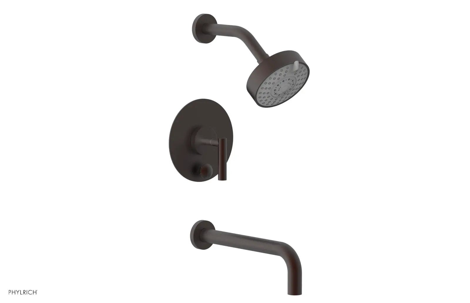 Phylrich TRANSITION Pressure Balance Tub & Shower Set 10" Spout - Lever Handle by Phylrich