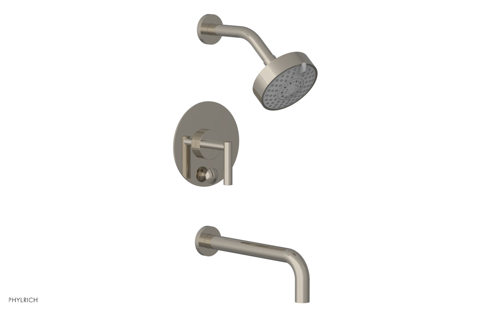 Phylrich TRANSITION Pressure Balance Tub & Shower Set 10" Spout - Lever Handle by Phylrich