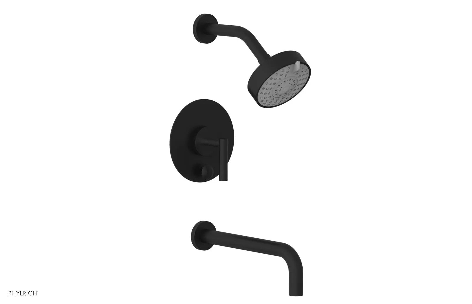 Phylrich TRANSITION Pressure Balance Tub & Shower Set 10" Spout - Lever Handle by Phylrich