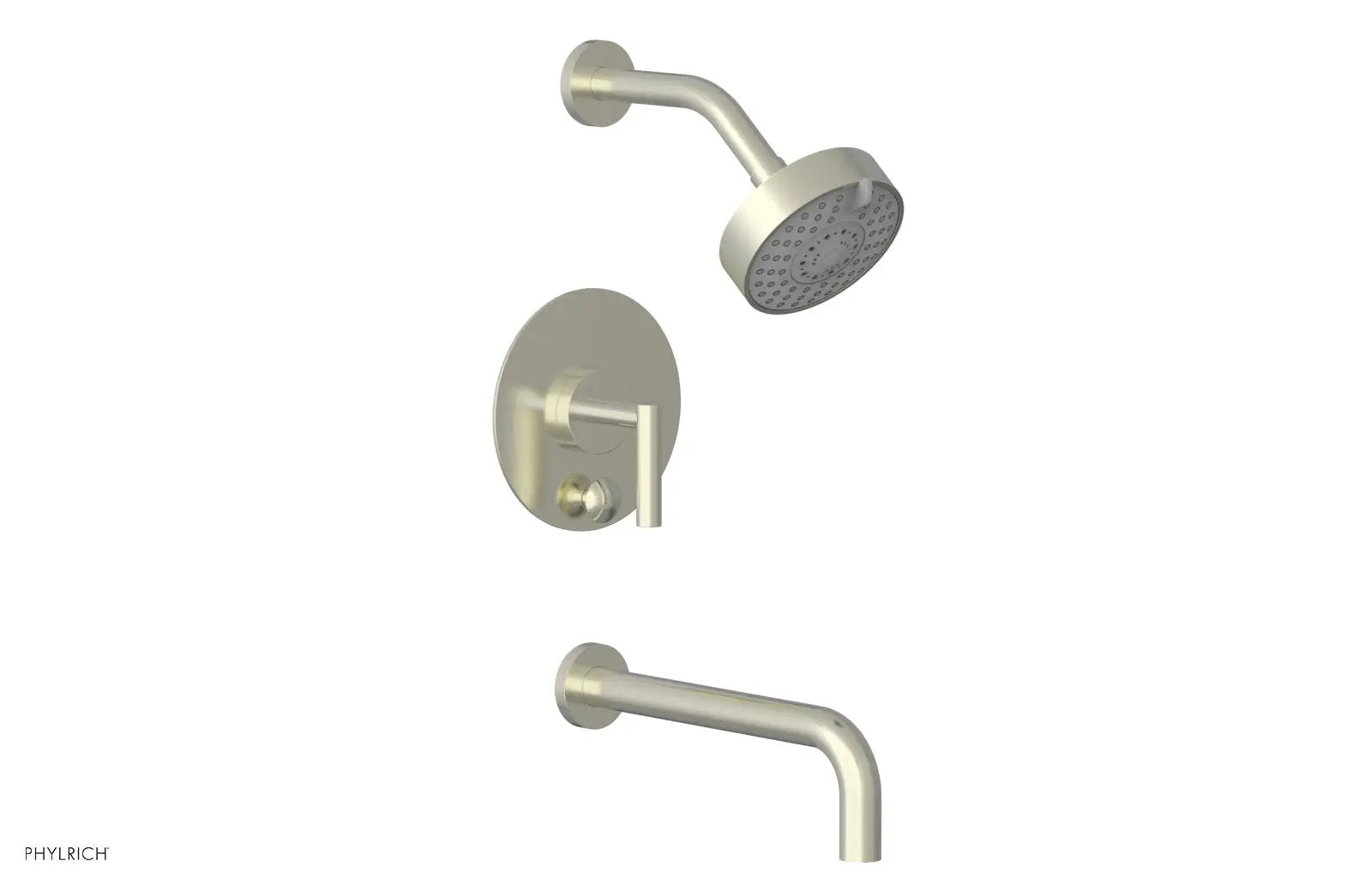 Phylrich TRANSITION Pressure Balance Tub & Shower Set 10" Spout - Lever Handle by Phylrich