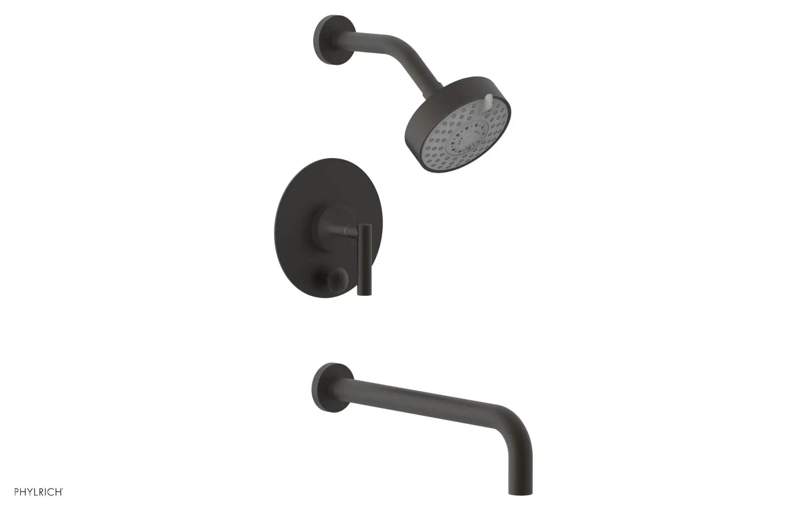 Phylrich TRANSITION Pressure Balance Tub & Shower Set 12" Spout - Lever Handle by Phylrich